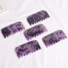 Natural Stone Amethyst Comb